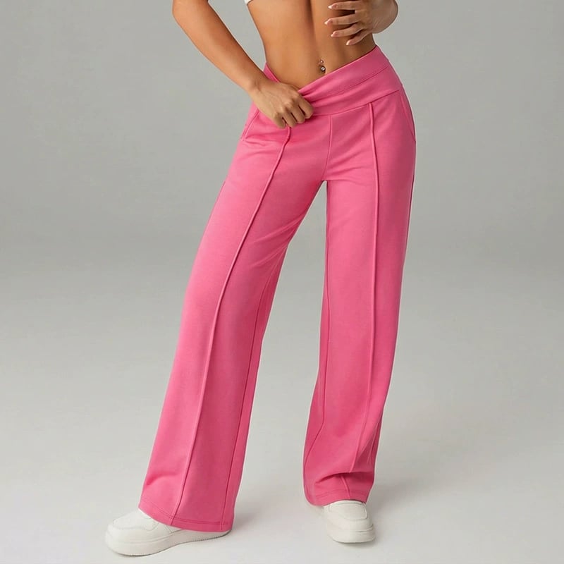 High-waist wide-leg-Hose| 2+1 GRATIS