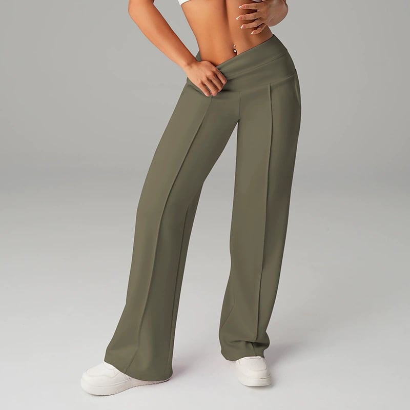 High-waist wide-leg-Hose| 2+1 GRATIS