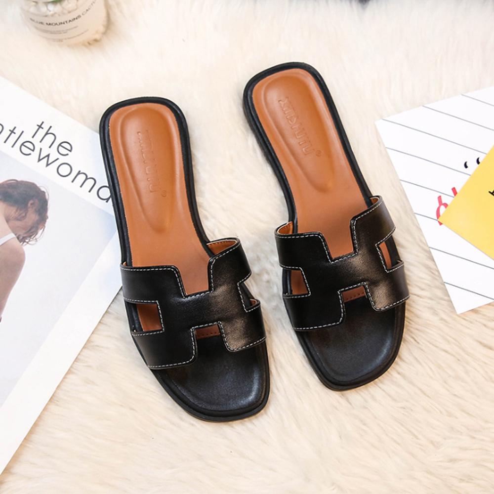 Dames Sandalen met H-Profiel van Vegan Leder Comfortabel en Elegant