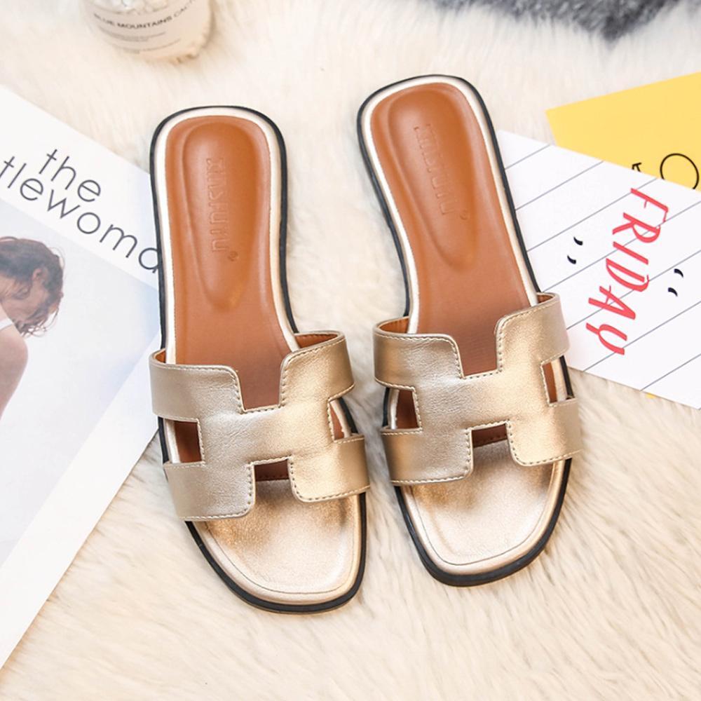 Dames Sandalen met H-Profiel van Vegan Leder Comfortabel en Elegant