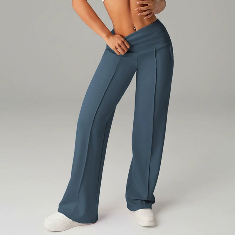 High-waist wide-leg-Hose| 2+1 GRATIS