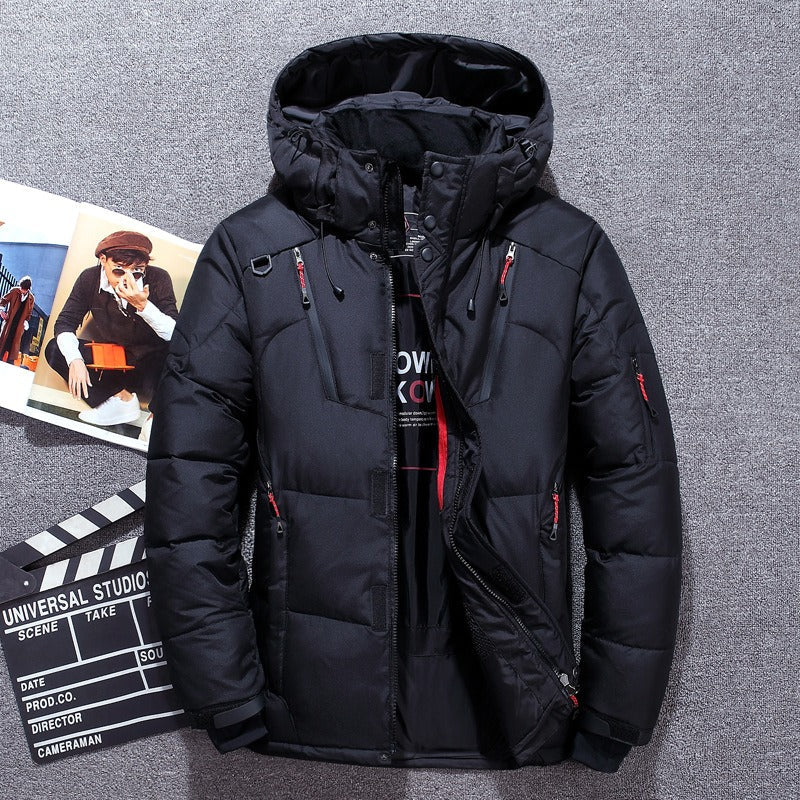 FrostGuard™ | dicke Pufferjacke mit Kapuze