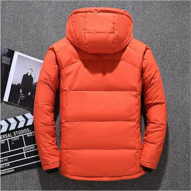FrostGuard™ | dicke Pufferjacke mit Kapuze