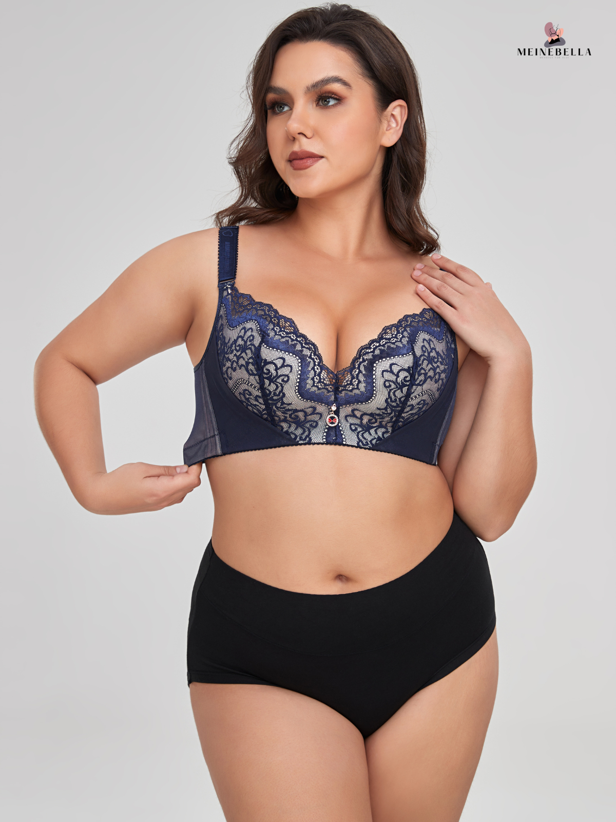 Spitzen-Push-up-BH für selbstbewusste Eleganz im Alltag