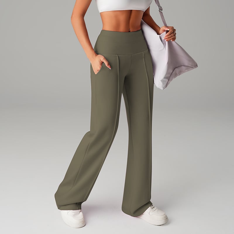 High-waist wide-leg-Hose| 2+1 GRATIS