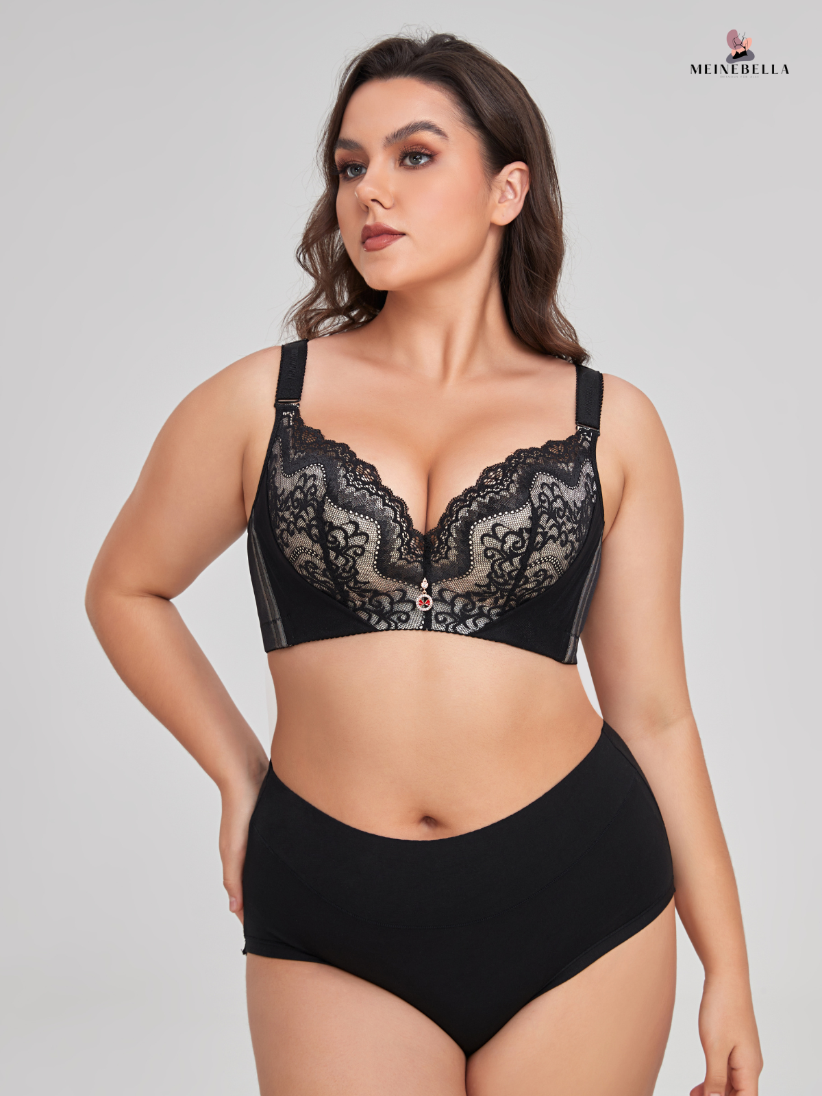 Spitzen-Push-up-BH für selbstbewusste Eleganz im Alltag