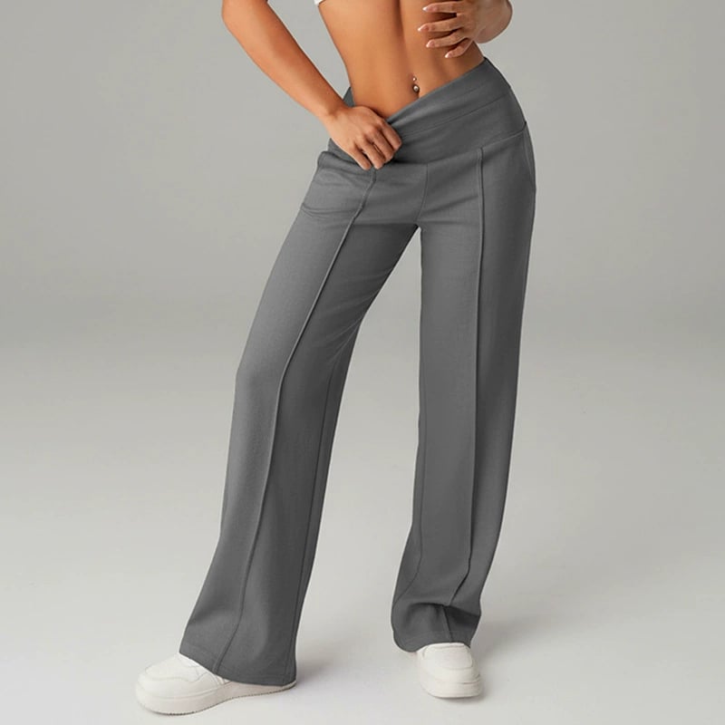 High-waist wide-leg-Hose| 2+1 GRATIS