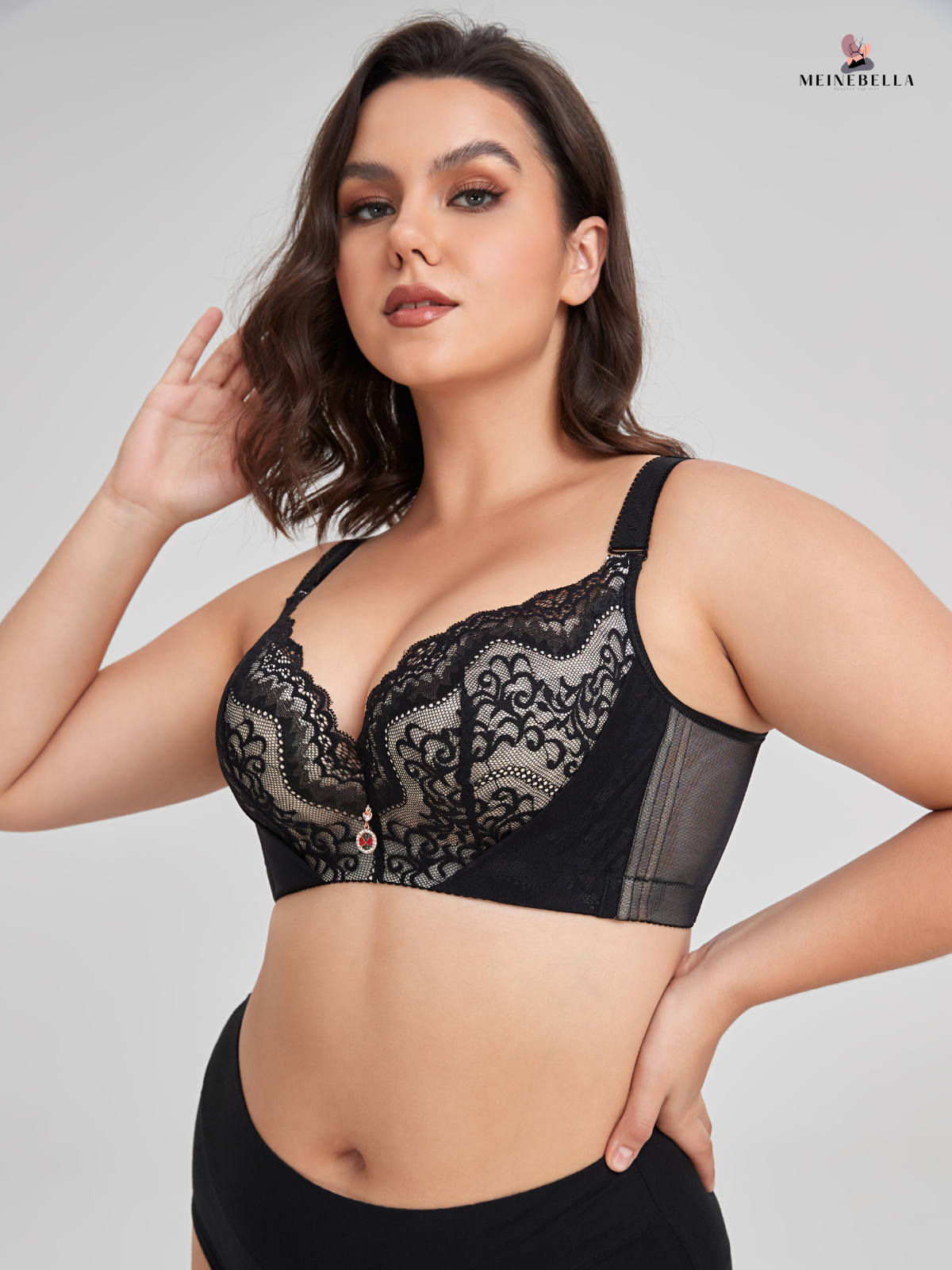 Spitzen-Push-up-BH für selbstbewusste Eleganz im Alltag
