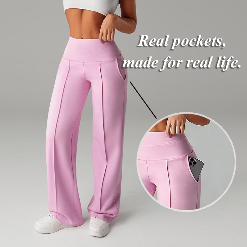 High-waist wide-leg-Hose| 2+1 GRATIS