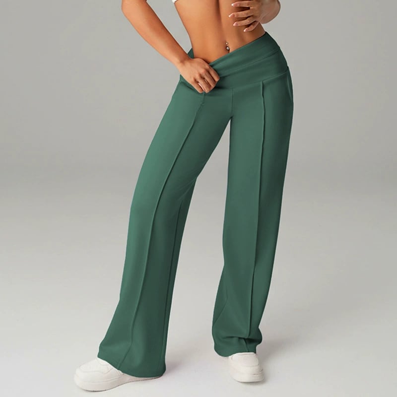 High-waist wide-leg-Hose| 2+1 GRATIS