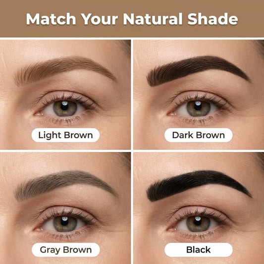 Waterdichte Microblading Wenkbrauwpen - Veegvast, 12 uur houdbaar