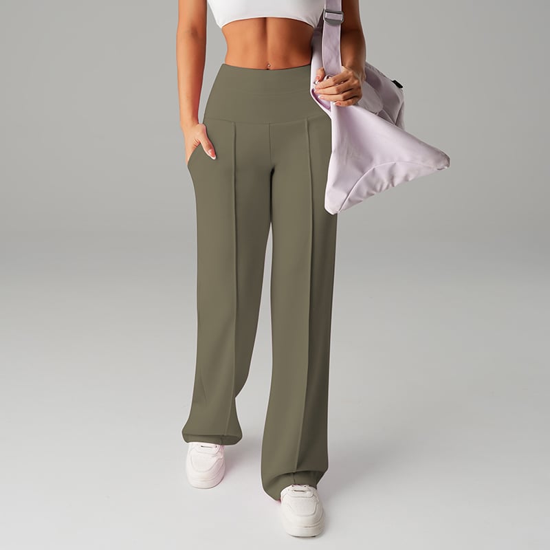 High-waist wide-leg-Hose| 2+1 GRATIS