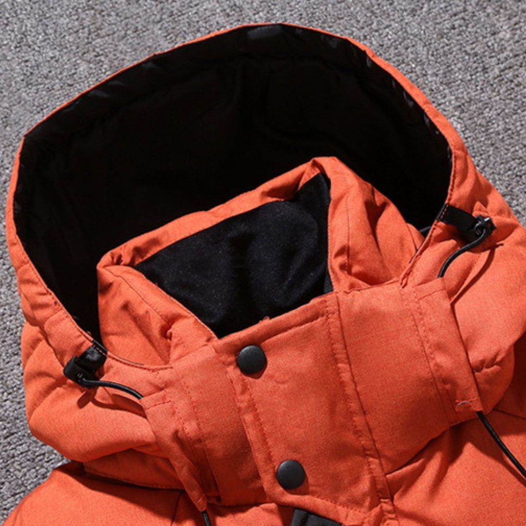 FrostGuard™ | dicke Pufferjacke mit Kapuze