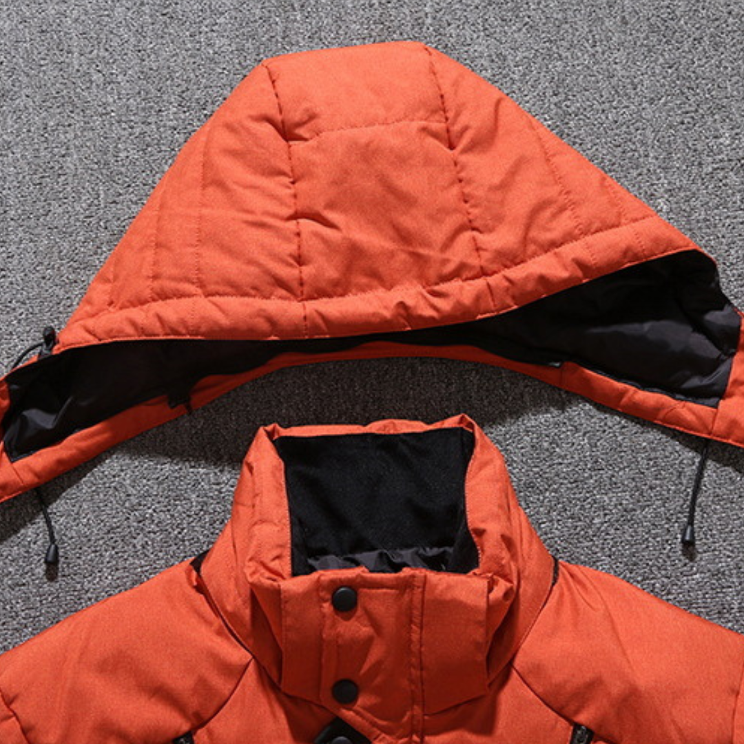 FrostGuard™ | dicke Pufferjacke mit Kapuze