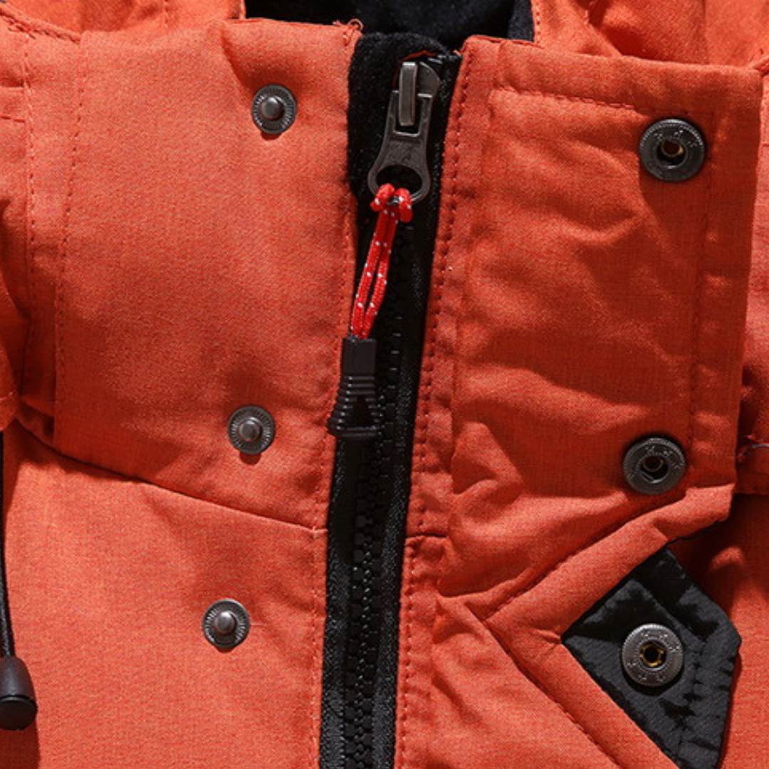FrostGuard™ | dicke Pufferjacke mit Kapuze