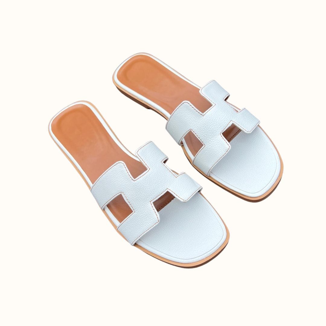 Dames Sandalen met H-Profiel van Vegan Leder Comfortabel en Elegant