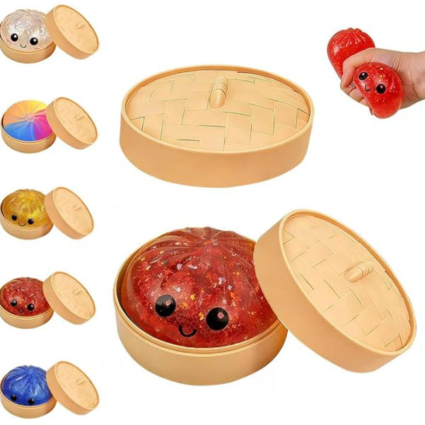 DumpliPop - Glitter Dumpling Squishy Blind Box