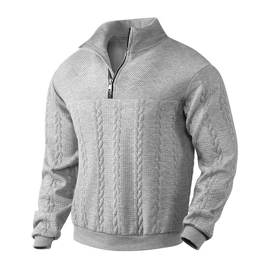 Benn | Pullover mit Viertelreißverschluss