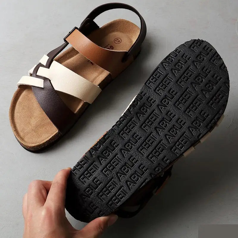 DAMINA™- Leder Sandalen
