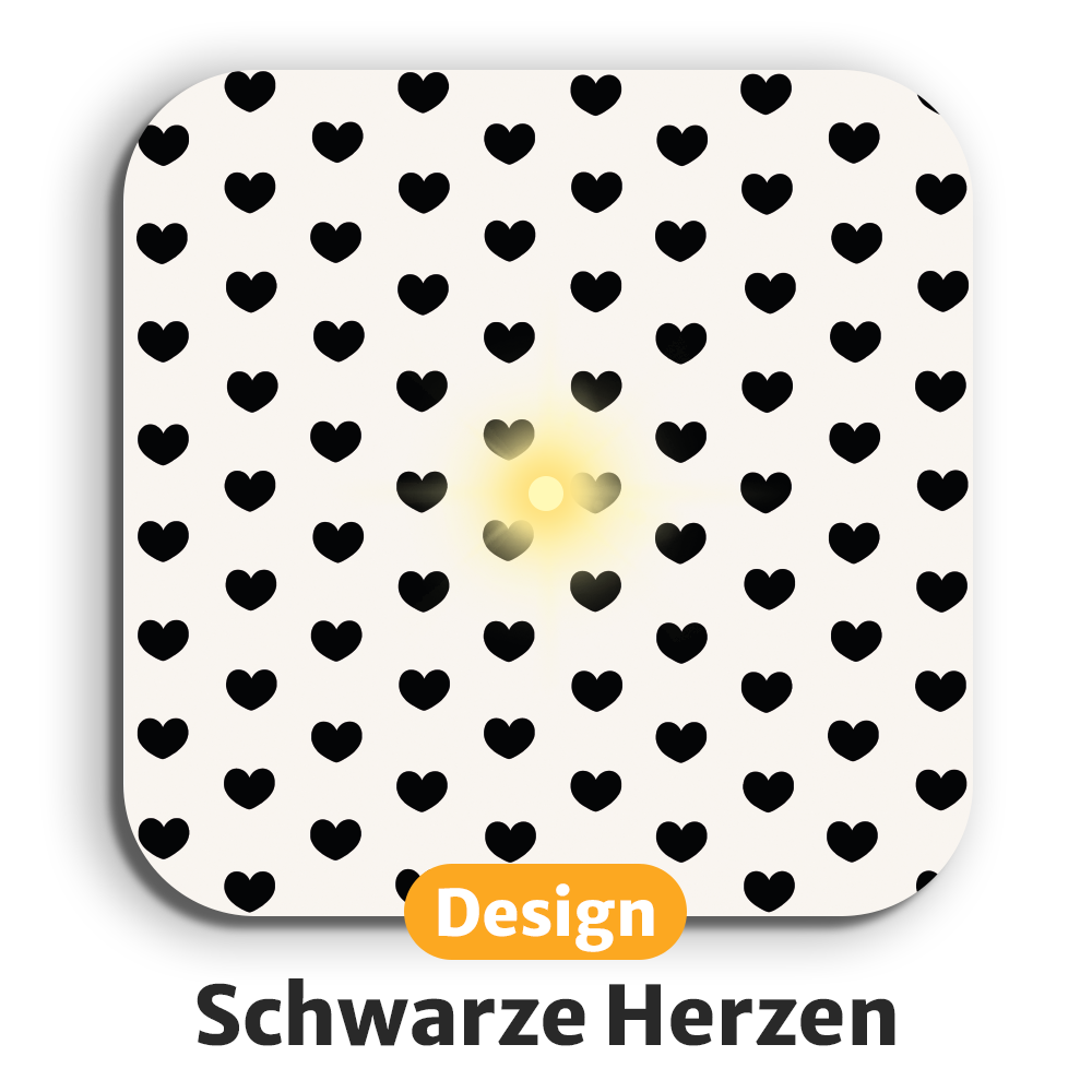 LumaGlow™ LED-Getränkeuntersetzer mit langlebigen Batterien