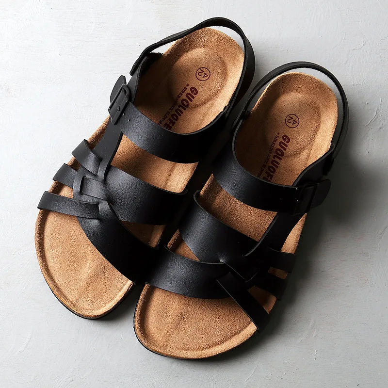 DAMINA™- Leder Sandalen