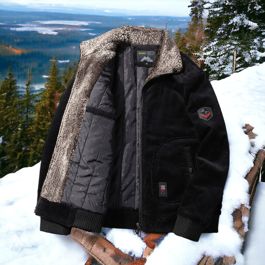 Luciano® | Steppjacke mit Pelzkragen | 50% RABATT!
