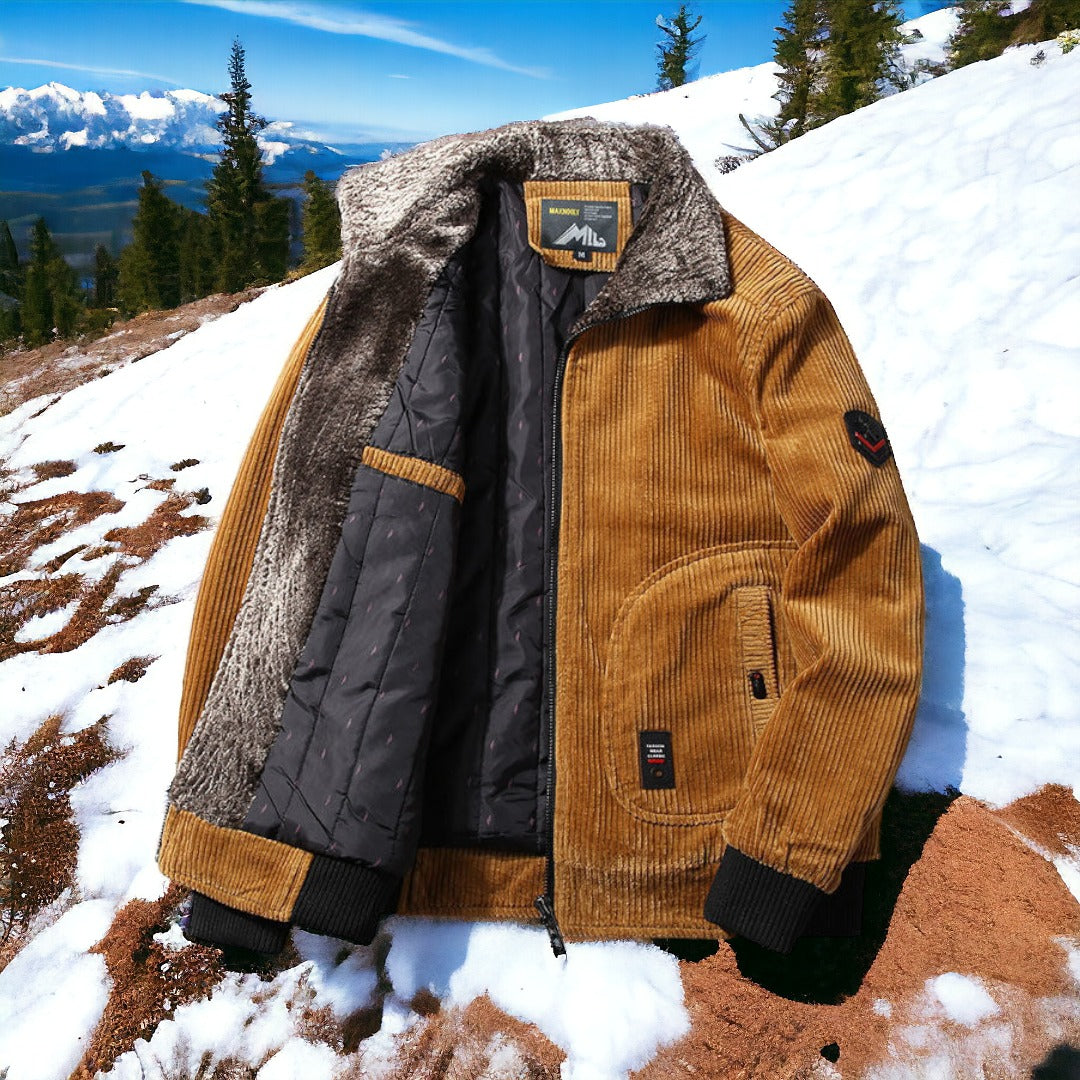 Luciano® | Steppjacke mit Pelzkragen | 50% RABATT!