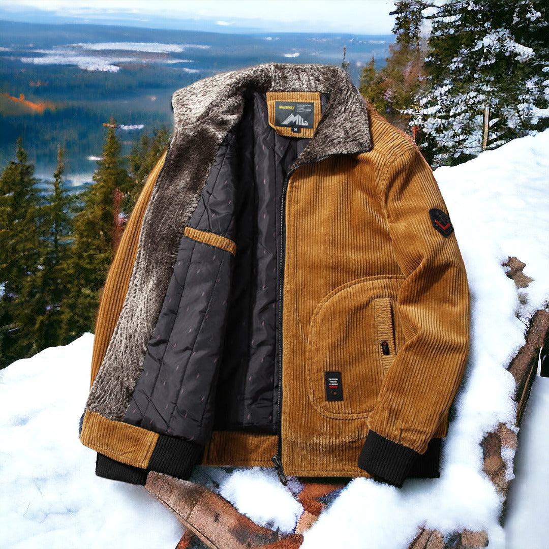 Luciano® | Steppjacke mit Pelzkragen | 50% RABATT!