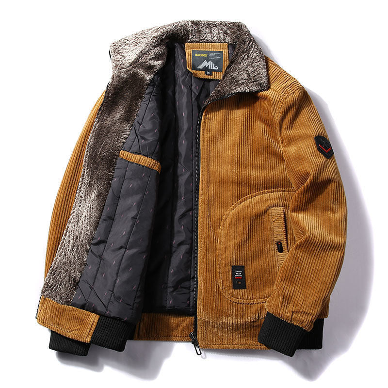 Luciano® | Steppjacke mit Pelzkragen | 50% RABATT!