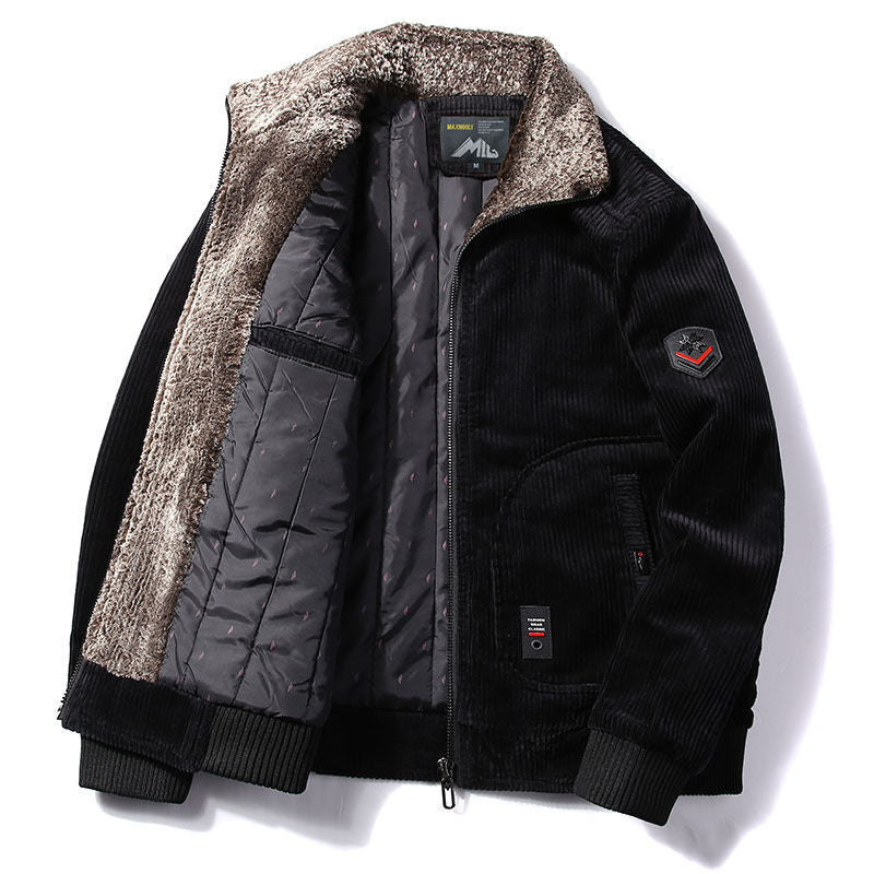 Luciano® | Steppjacke mit Pelzkragen | 50% RABATT!