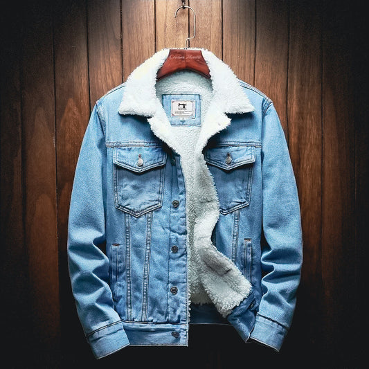 Oliver™ Denim Herrenjacke mit Futter