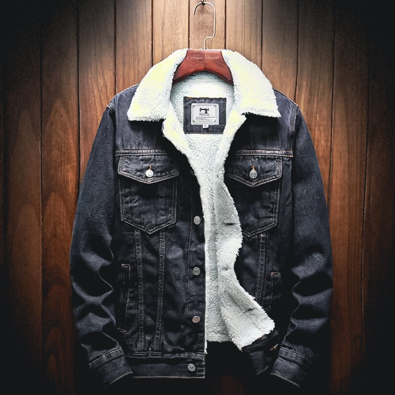 Oliver™ Denim Herrenjacke mit Futter