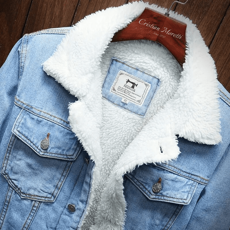 Oliver™ Denim Herrenjacke mit Futter