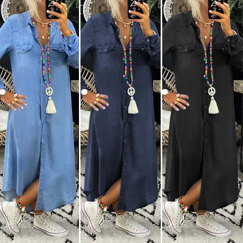 Vera™ | Denimkleid
