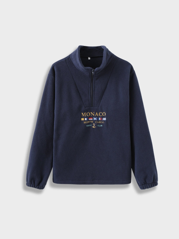 50% RABATT || Linus™ - Pullover mit Halfzip Unisex