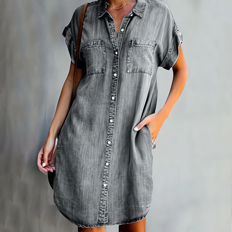 Daphne™ | Denim-Kleid