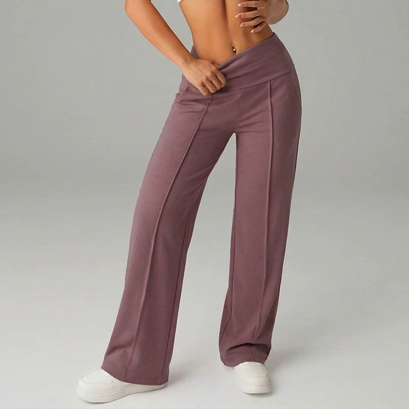 High-waist wide-leg-Hose| 2+1 GRATIS