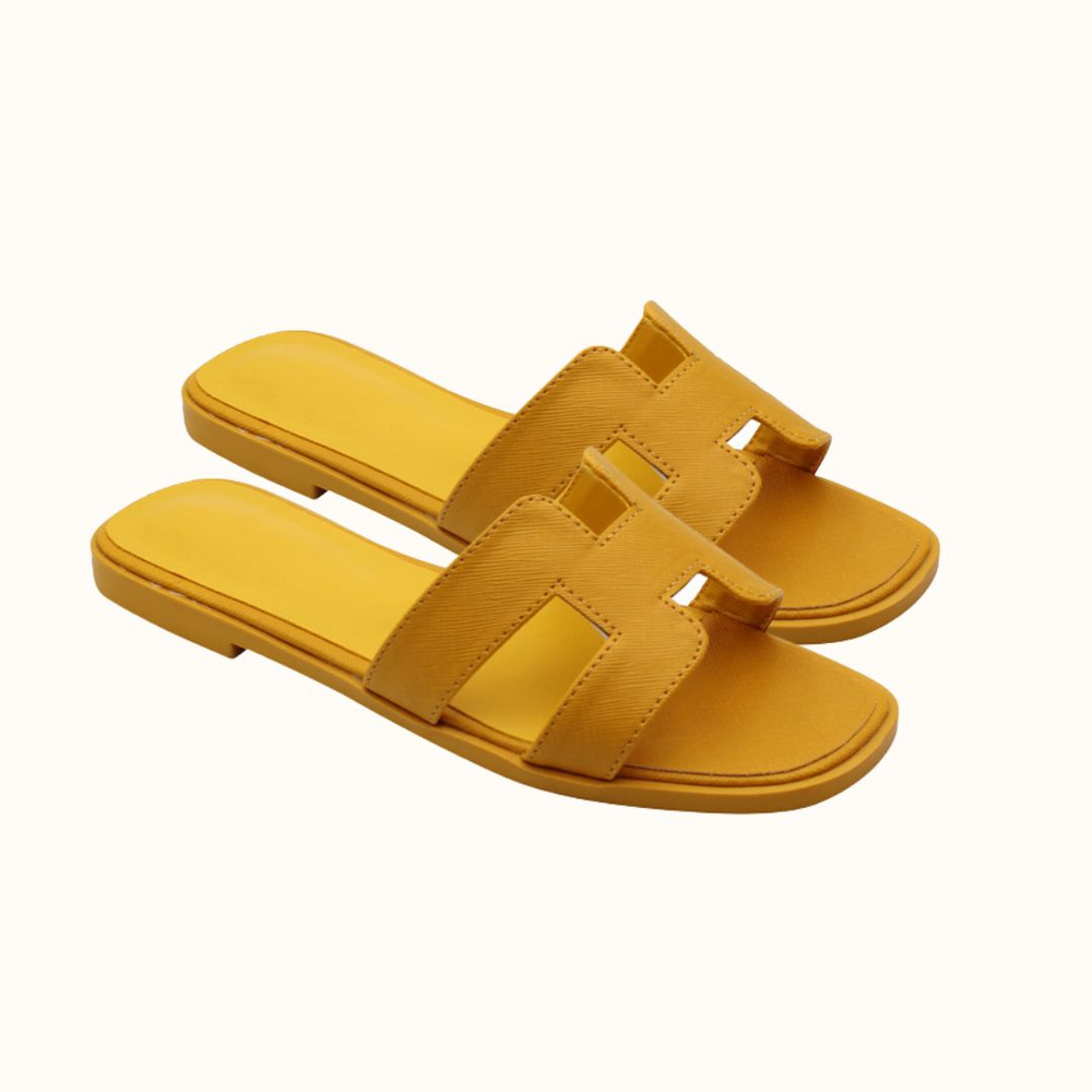 Dames Sandalen met H-Profiel van Vegan Leder Comfortabel en Elegant