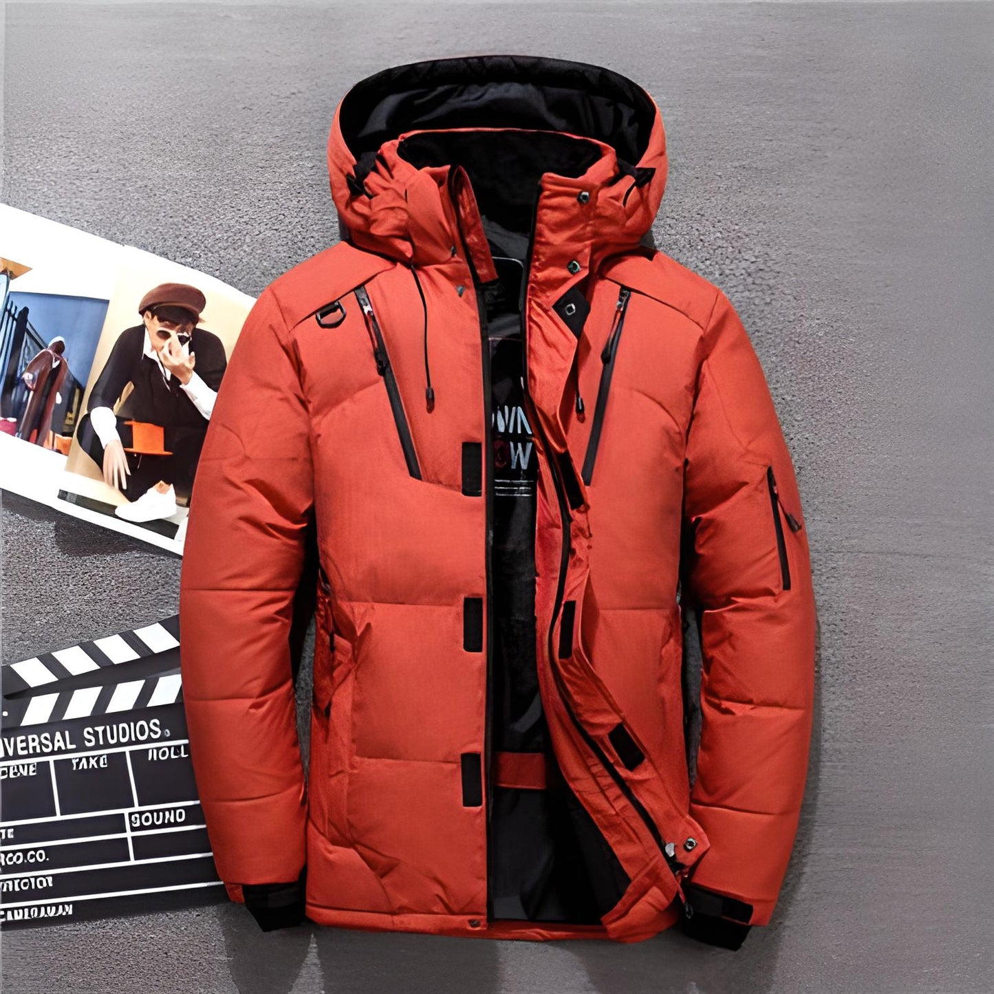 FrostGuard™ | dicke Pufferjacke mit Kapuze