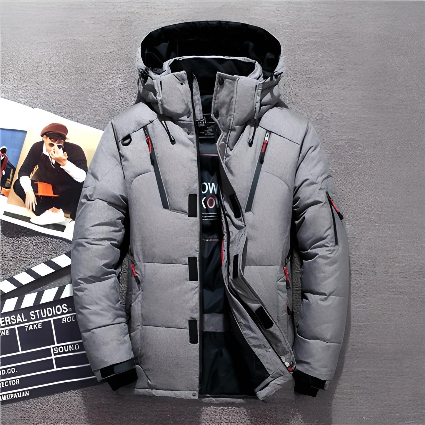 FrostGuard™ | dicke Pufferjacke mit Kapuze