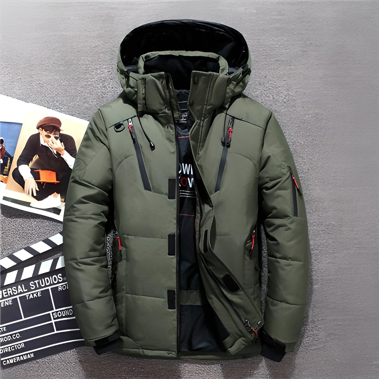 FrostGuard™ | dicke Pufferjacke mit Kapuze